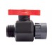 Rain Ball Valve 1"/Union